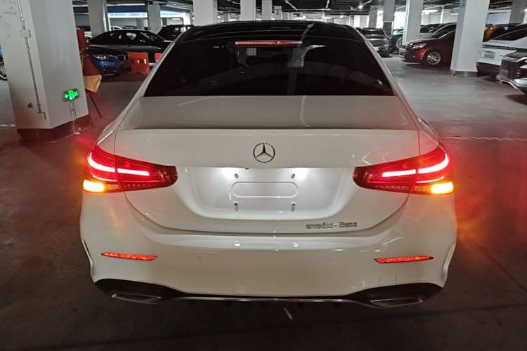 Used Mercedes-Benz A-Class 2020 Second Facelift A 180 L Sport Sedan Rear