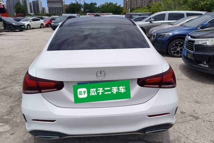 Used Mercedes-Benz A-Class 2020 Restyled A 200 L Sport Sedan Fashion Version Rear