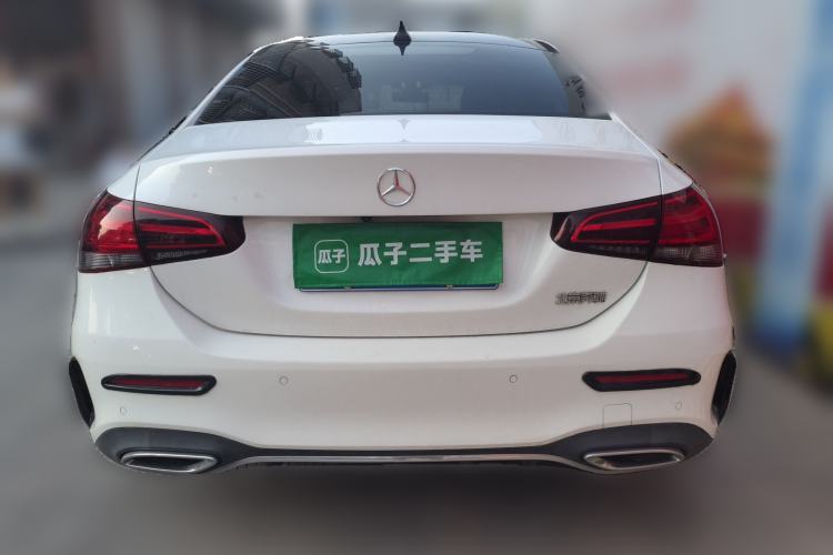 Used Mercedes-Benz A-Class 2020 Second Facelift A 180 L Sport Sedan Rear