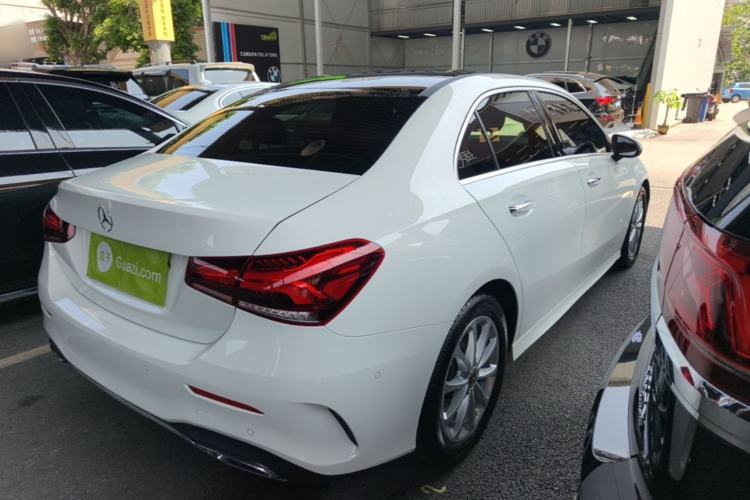 Used Mercedes-Benz A-Class 2020 Restyled A 200 L Sport Sedan Dynamic Version Rear Right 45 Deg