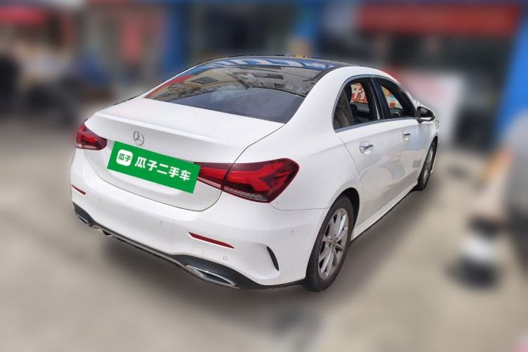 Used Mercedes-Benz A-Class 2020 Restyled A 200 L Sport Sedan Dynamic Version Rear Right 45 Deg
