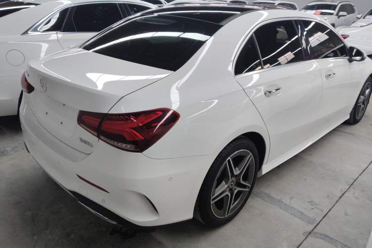 Used Mercedes-Benz A-Class 2020 Restyled A 200 L Sport Sedan Fashion Version Rear Right 45 Deg