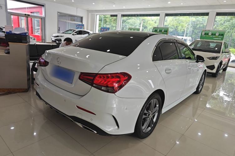 Used Mercedes-Benz A-Class 2020 Second Facelift A 180 L Sport Sedan Rear Right 45 Deg