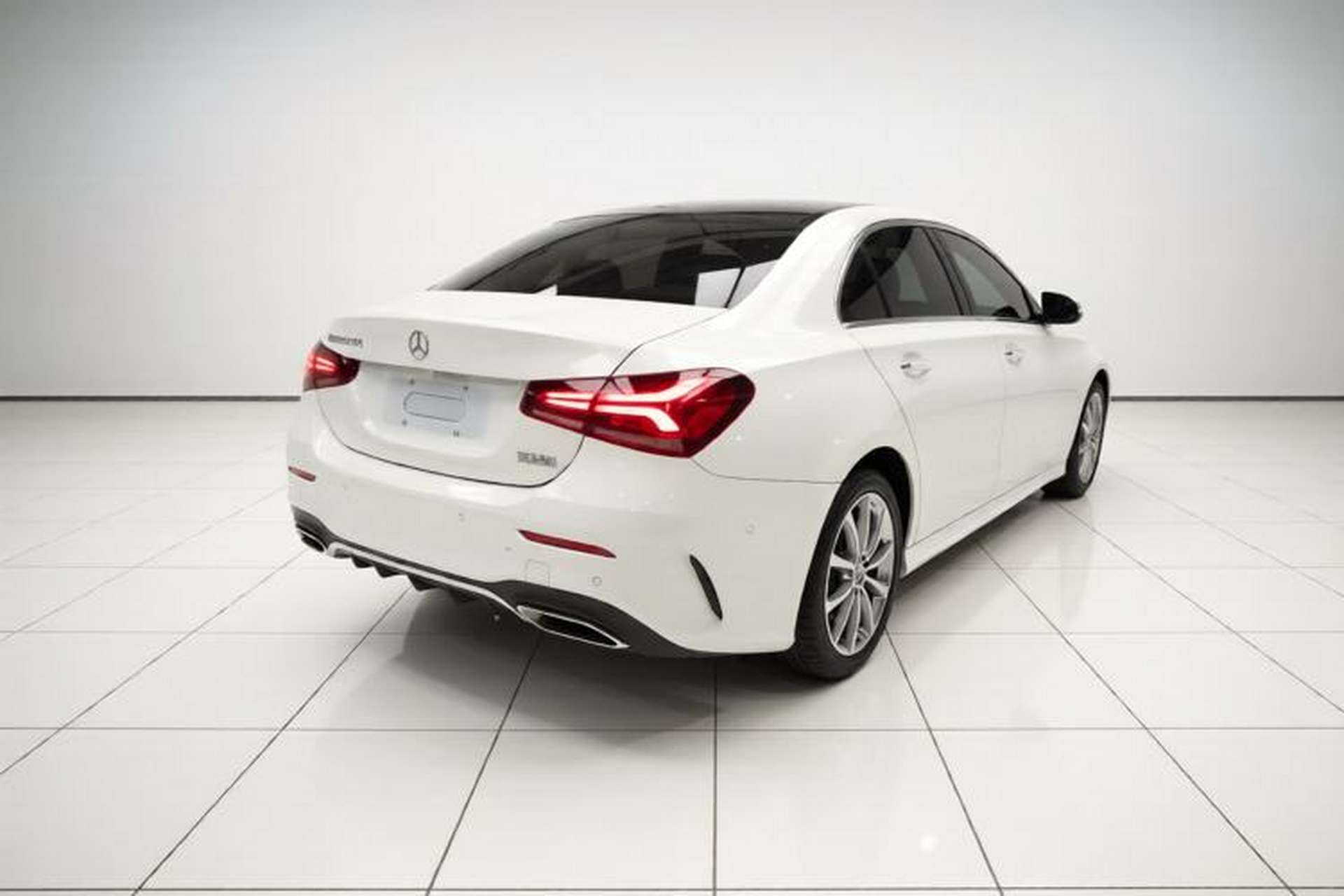 Used Mercedes-Benz A-Class 2020 Restyled A 200 L Sport Sedan Dynamic Version Rear Right 45 Deg