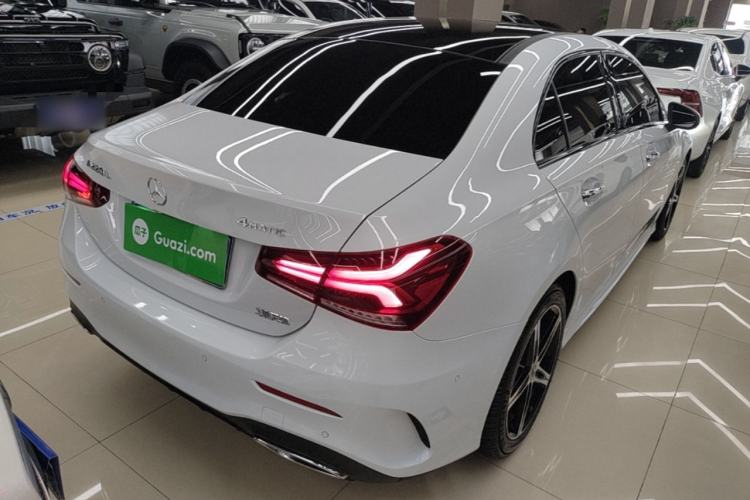 Used Mercedes-Benz A-Class 2020 A 220 L 4MATIC Sport Sedan Rear Right 45 Deg