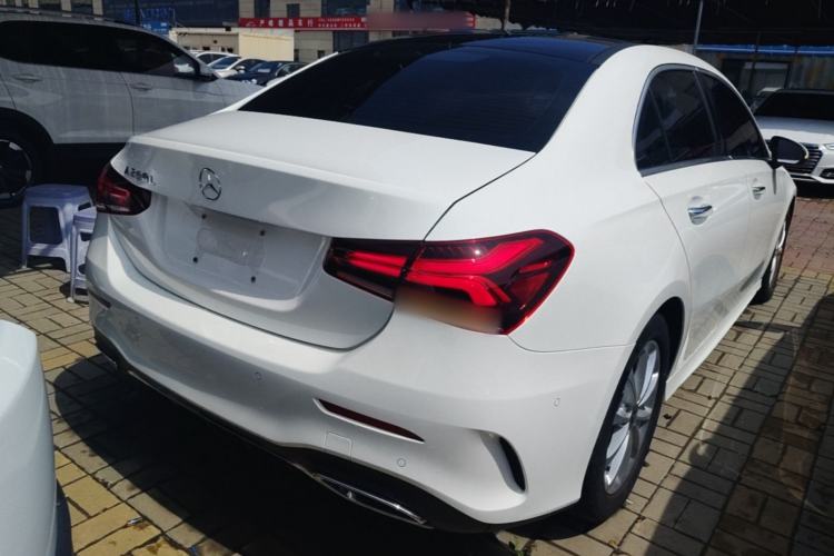 Used Mercedes-Benz A-Class 2020 Restyled A 200 L Sport Sedan Dynamic Version Rear Right 45 Deg