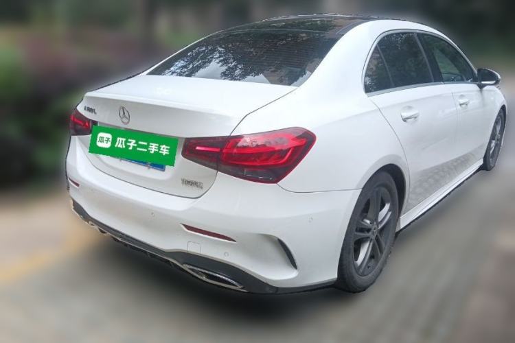 Used Mercedes-Benz A-Class 2020 Second Facelift A 180 L Sport Sedan Rear Right 45 Deg