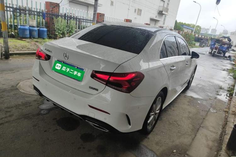 Used Mercedes-Benz A-Class 2020 Restyled A 200 L Sport Sedan Dynamic Version Rear Right 45 Deg