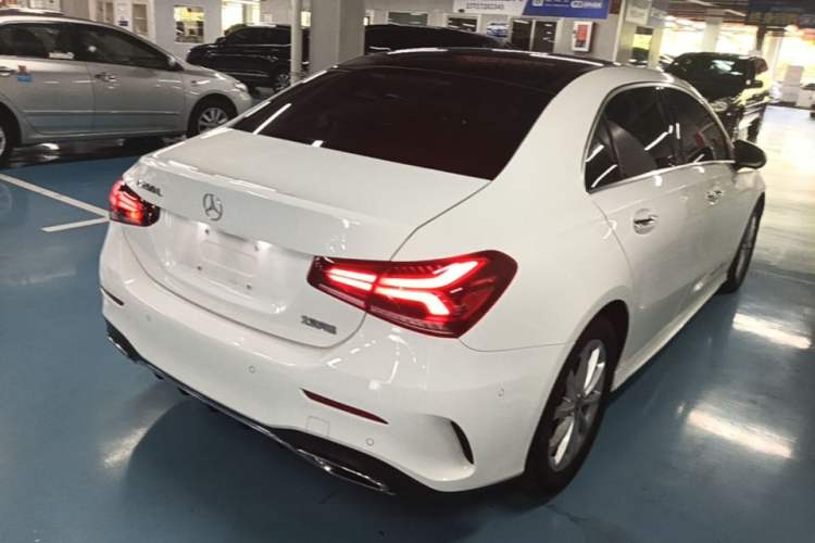 Used Mercedes-Benz A-Class 2020 Restyled A 200 L Sport Sedan Fashion Version Rear Right 45 Deg