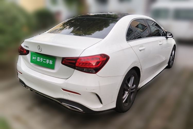 Used Mercedes-Benz A-Class 2020 Facelift A 180 L Sport Sedan Special Configuration Rear Right 45 Deg