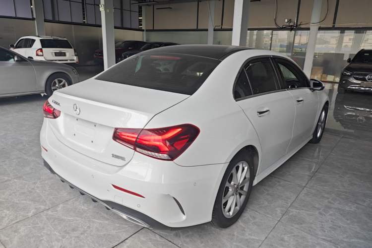 Used Mercedes-Benz A-Class 2020 Restyled A 200 L Sport Sedan Dynamic Version Rear Right 45 Deg