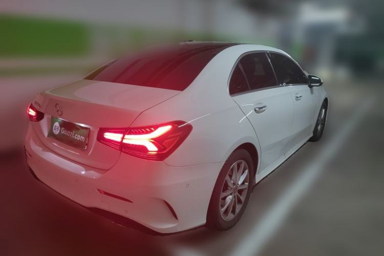 Used Mercedes-Benz A-Class 2020 Restyled A 200 L Sport Sedan Dynamic Version Rear Right 45 Deg