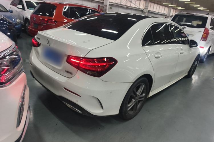 Used Mercedes-Benz A-Class 2020 Second Facelift A 180 L Sport Sedan Rear Right 45 Deg