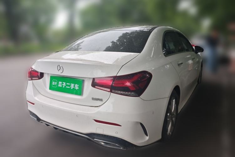 Used Mercedes-Benz A-Class 2020 Restyled A 200 L Sport Sedan Dynamic Version Rear Right 45 Deg