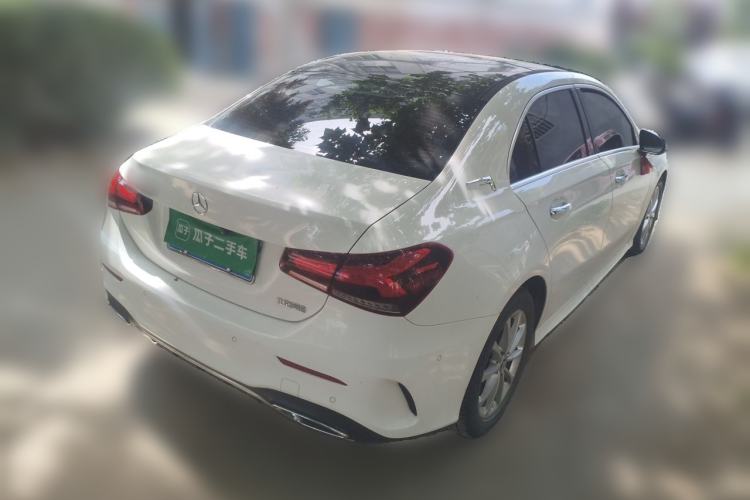 Used Mercedes-Benz A-Class 2020 Restyled A 200 L Sport Sedan Dynamic Version Rear Right 45 Deg