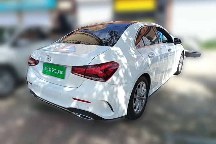 Used Mercedes-Benz A-Class 2020 Restyled A 200 L Sport Sedan Dynamic Version Rear Right 45 Deg