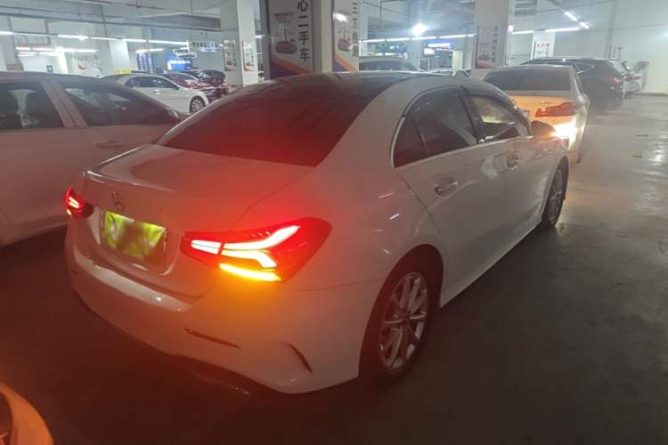 Used Mercedes-Benz A-Class 2020 Restyled A 200 L Sport Sedan Dynamic Version Rear Right 45 Deg
