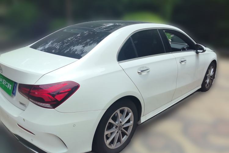 Used Mercedes-Benz A-Class 2020 Restyled A 200 L Sport Sedan Dynamic Version Rear Right 45 Deg