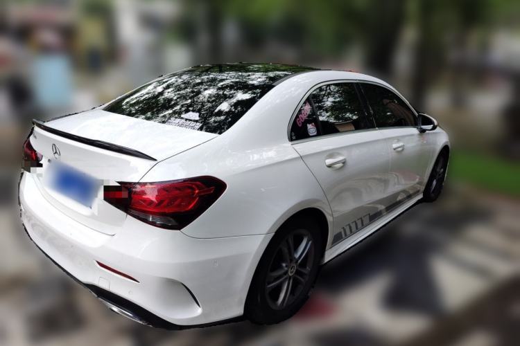 Used Mercedes-Benz A-Class 2020 Facelift A 180 L Sport Sedan Special Configuration Rear Right 45 Deg