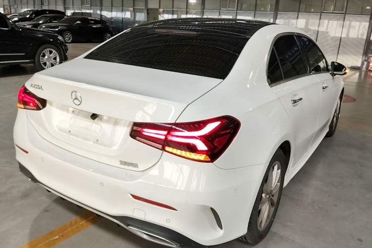 Used Mercedes-Benz A-Class 2020 Restyled A 200 L Sport Sedan Fashion Version Rear Right 45 Deg