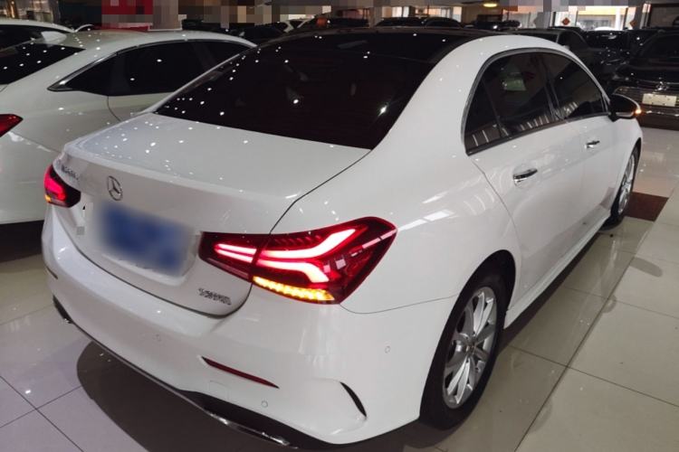 Used Mercedes-Benz A-Class 2020 Restyled A 200 L Sport Sedan Fashion Version Rear Right 45 Deg
