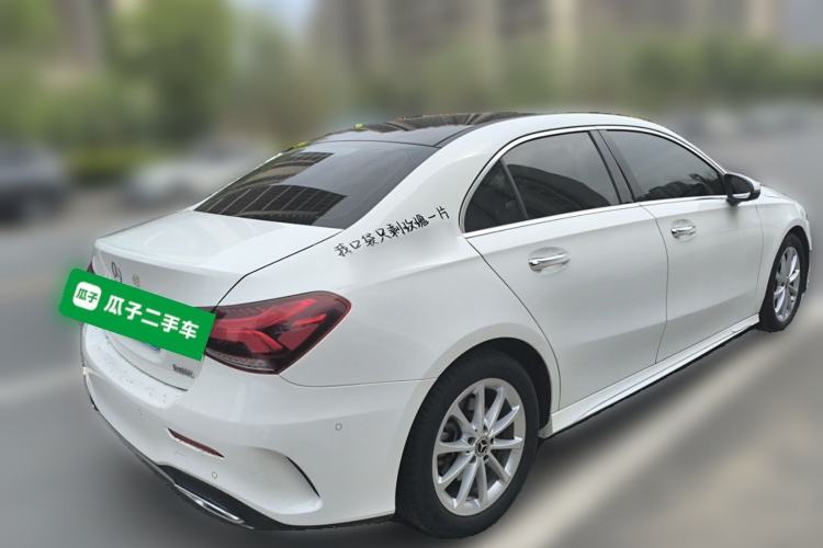 Used Mercedes-Benz A-Class 2020 Restyled A 200 L Sport Sedan Fashion Version Rear Right 45 Deg