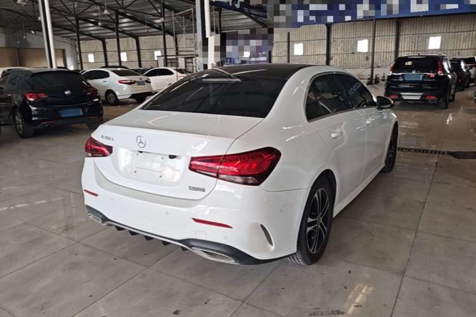 Used Mercedes-Benz A-Class 2020 Second Facelift A 180 L Sport Sedan Rear Right 45 Deg