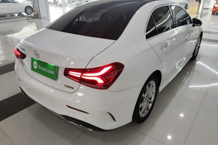 Used Mercedes-Benz A-Class 2020 Restyled A 200 L Sport Sedan Dynamic Version Rear Right 45 Deg
