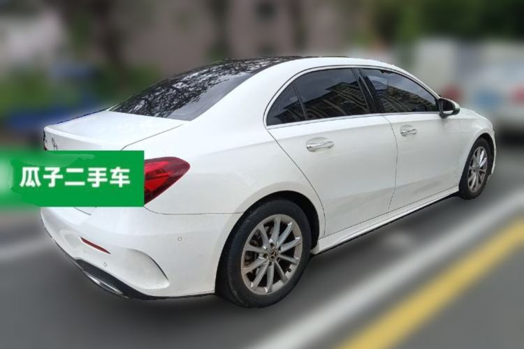 Used Mercedes-Benz A-Class 2020 Restyled A 200 L Sport Sedan Dynamic Version Rear Right 45 Deg