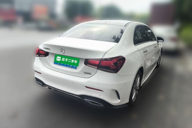Used Mercedes-Benz A-Class 2020 Restyled A 200 L Sport Sedan Dynamic Version Rear Right 45 Deg