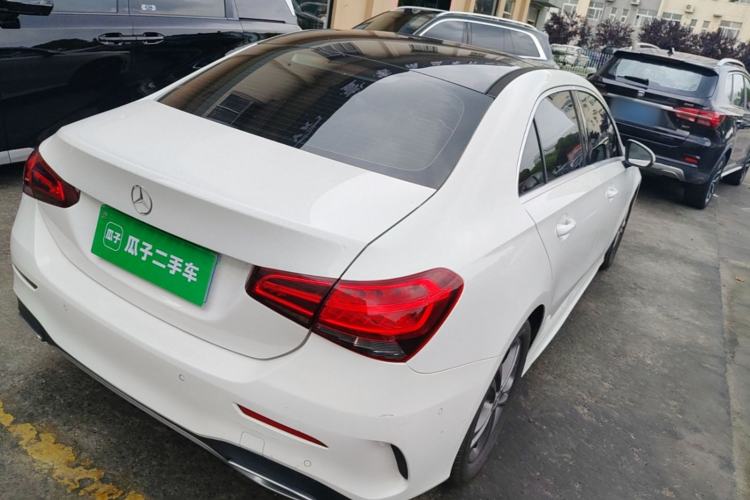 Used Mercedes-Benz A-Class 2020 Second Facelift A 180 L Sport Sedan Rear Right 45 Deg