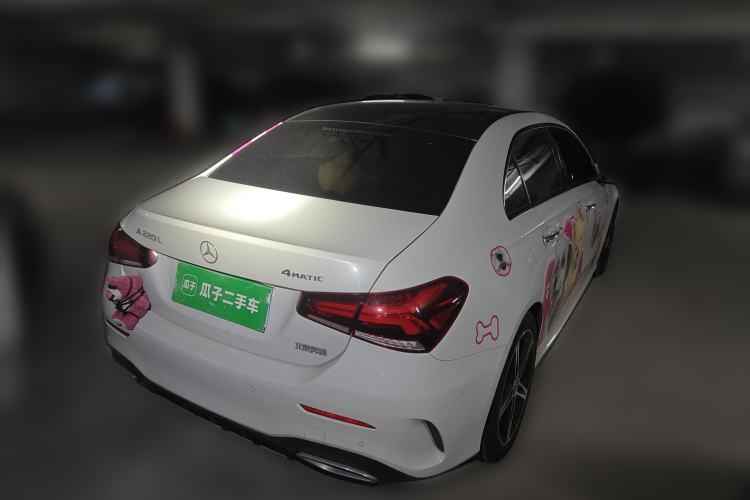 Used Mercedes-Benz A-Class 2020 A 220 L 4MATIC Sport Sedan Rear Right 45 Deg