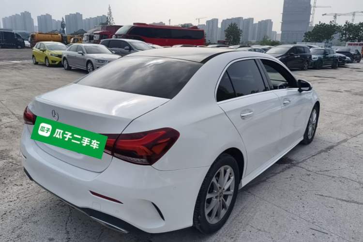 Used Mercedes-Benz A-Class 2020 Restyled A 200 L Sport Sedan Fashion Version Rear Right 45 Deg