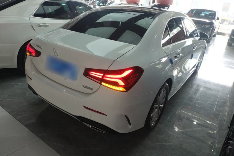 Used Mercedes-Benz A-Class 2020 Restyled A 200 L Sport Sedan Dynamic Version Rear Right 45 Deg