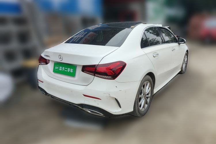 Used Mercedes-Benz A-Class 2020 Restyled A 200 L Sport Sedan Dynamic Version Rear Right 45 Deg
