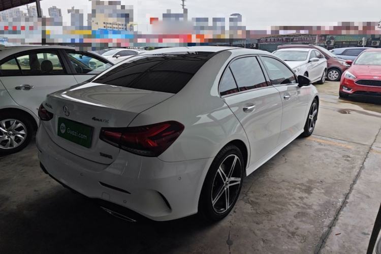 Used Mercedes-Benz A-Class 2020 A 220 L 4MATIC Sport Sedan Rear Right 45 Deg