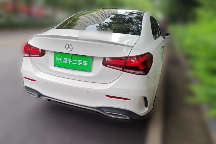 Used Mercedes-Benz A-Class 2020 Restyled A 200 L Sport Sedan Dynamic Version Rear Right 45 Deg
