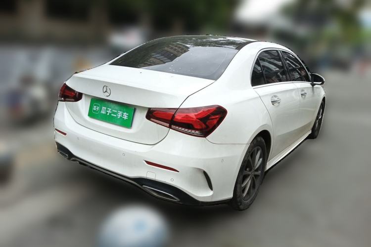 Used Mercedes-Benz A-Class 2020 Restyled A 200 L Sport Sedan Dynamic Version Rear Right 45 Deg