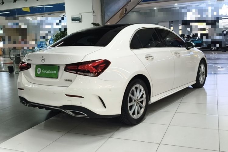 Used Mercedes-Benz A-Class 2020 Restyled A 200 L Sport Sedan Dynamic Version Rear Right 45 Deg