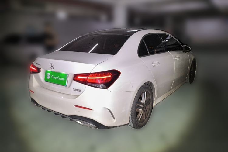 Used Mercedes-Benz A-Class 2020 Facelift A 180 L Sport Sedan Special Configuration Rear Right 45 Deg