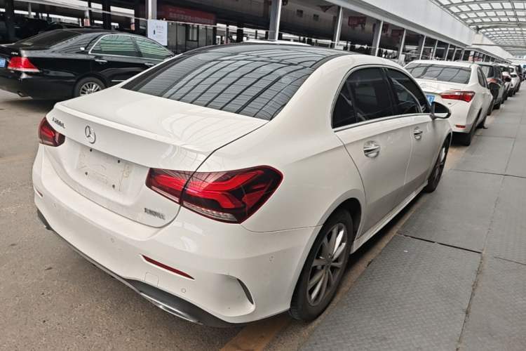 Used Mercedes-Benz A-Class 2020 Restyled A 200 L Sport Sedan Fashion Version Rear Right 45 Deg