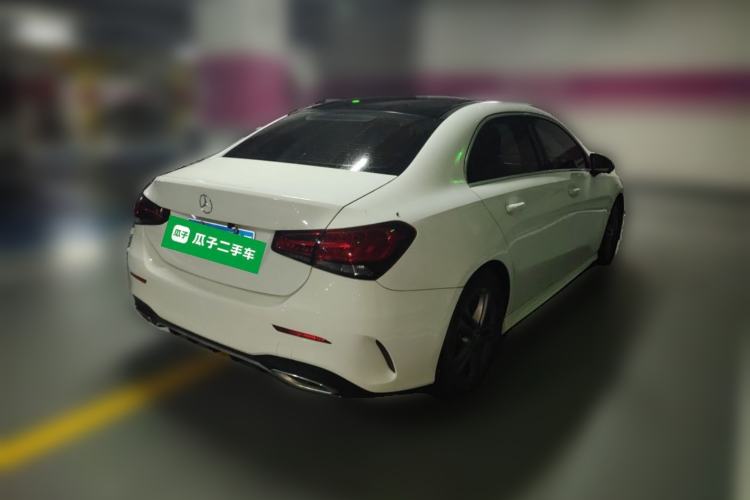 Used Mercedes-Benz A-Class 2020 Facelift A 180 L Sport Sedan Special Configuration Rear Right 45 Deg
