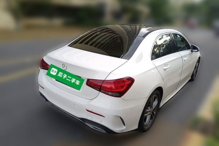 Used Mercedes-Benz A-Class 2020 Second Facelift A 180 L Sport Sedan Rear Right 45 Deg