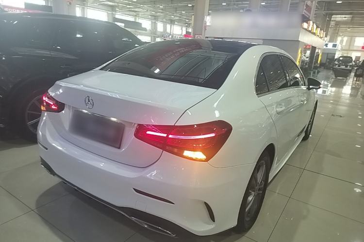Used Mercedes-Benz A-Class 2020 Facelift A 180 L Sport Sedan Special Configuration Rear Right 45 Deg