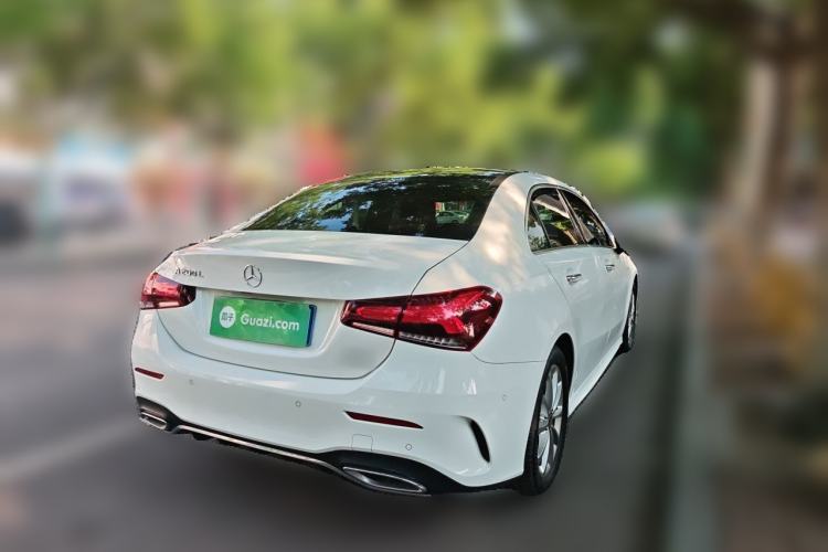 Used Mercedes-Benz A-Class 2020 Restyled A 200 L Sport Sedan Dynamic Version Rear Right 45 Deg