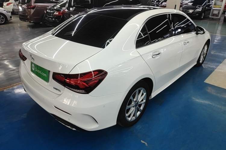 Used Mercedes-Benz A-Class 2020 Restyled A 200 L Sport Sedan Dynamic Version Rear Right 45 Deg