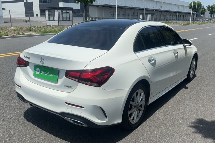 Used Mercedes-Benz A-Class 2020 Restyled A 200 L Sport Sedan Dynamic Version Rear Right 45 Deg