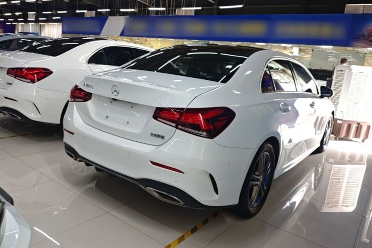 Used Mercedes-Benz A-Class 2020 Second Facelift A 180 L Sport Sedan Rear Right 45 Deg