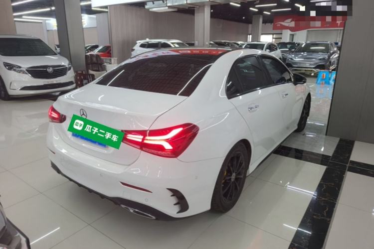 Used Mercedes-Benz A-Class 2020 Restyled A 200 L Sport Sedan Fashion Version Rear Right 45 Deg