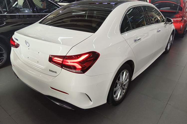 Used Mercedes-Benz A-Class 2020 Restyled A 200 L Sport Sedan Fashion Version Rear Right 45 Deg